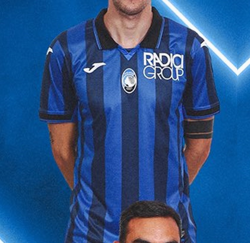 Nuevo! Jersey Atalanta de Bergamo 2024 Italia Titular Local Talla S.