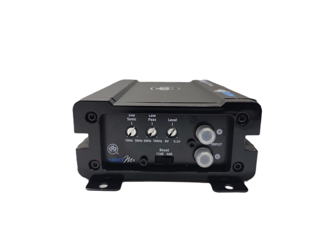 Amplificador Marino Monoblock DB Drive NEO M1 500W Clase D.