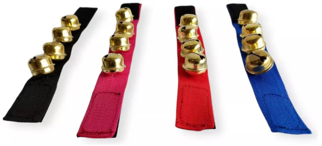 Pulsera Sonaja Musical Infantil Cascabel 5 Pack.