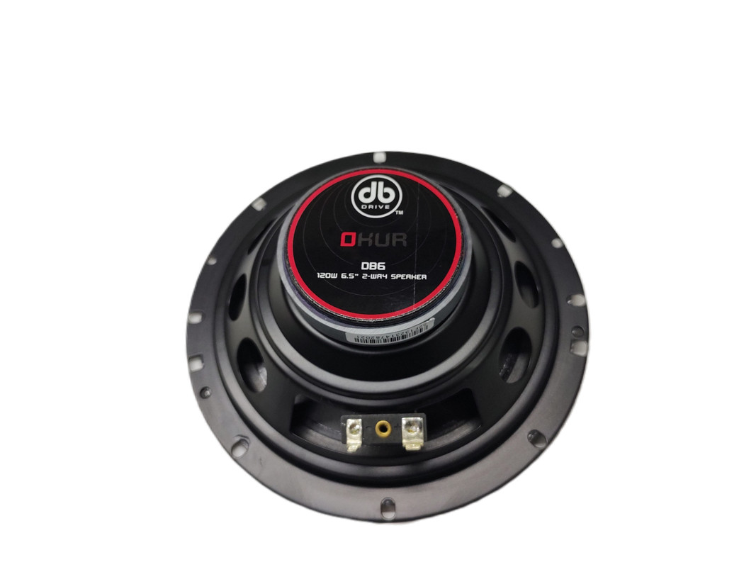 Bocinas Coaxiales DB Drive DB6 30W RMS 6.5 Pulgadas 4 Ohms 2 Vías.