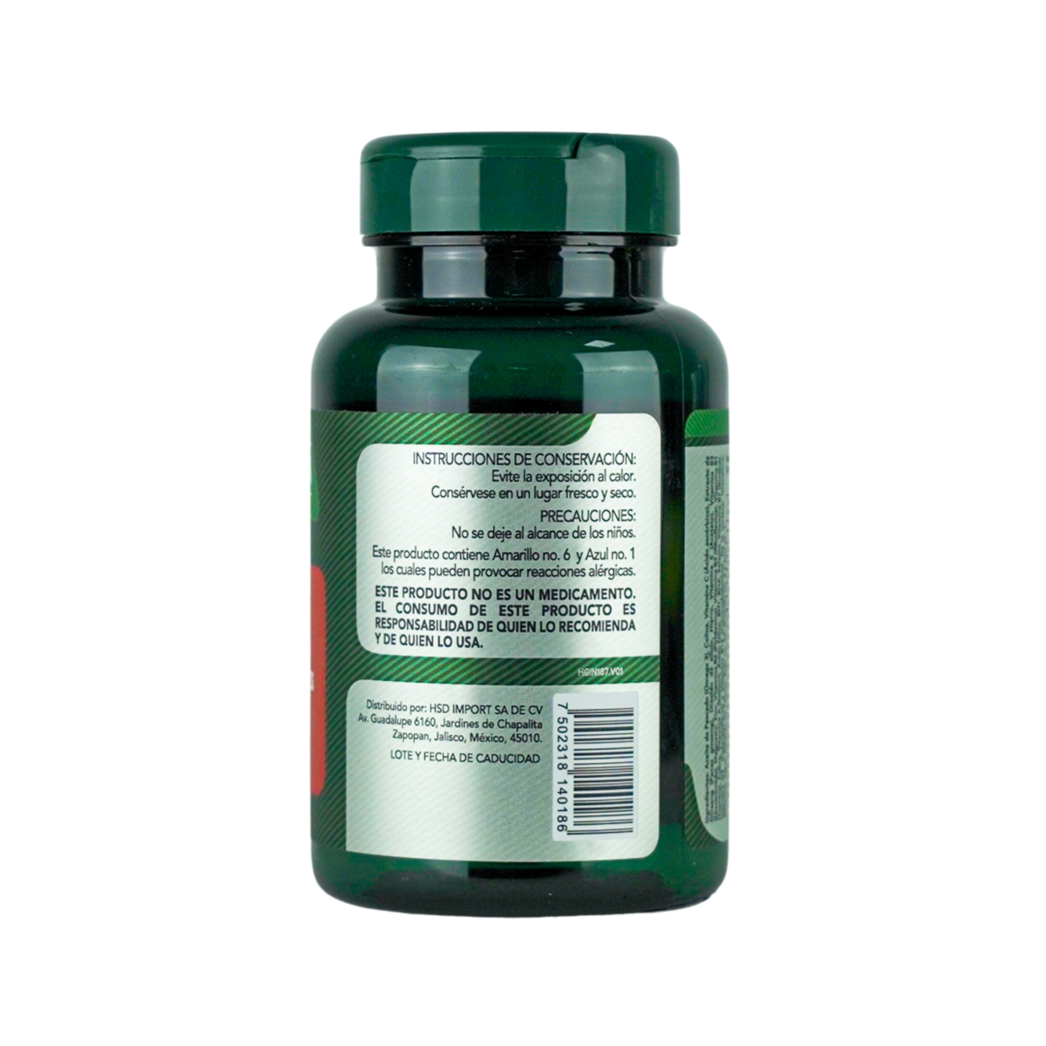 Herbalia Lab | Ginseng y Complejo Multivitamínico con Omega 3 - 90 Cápsulas
