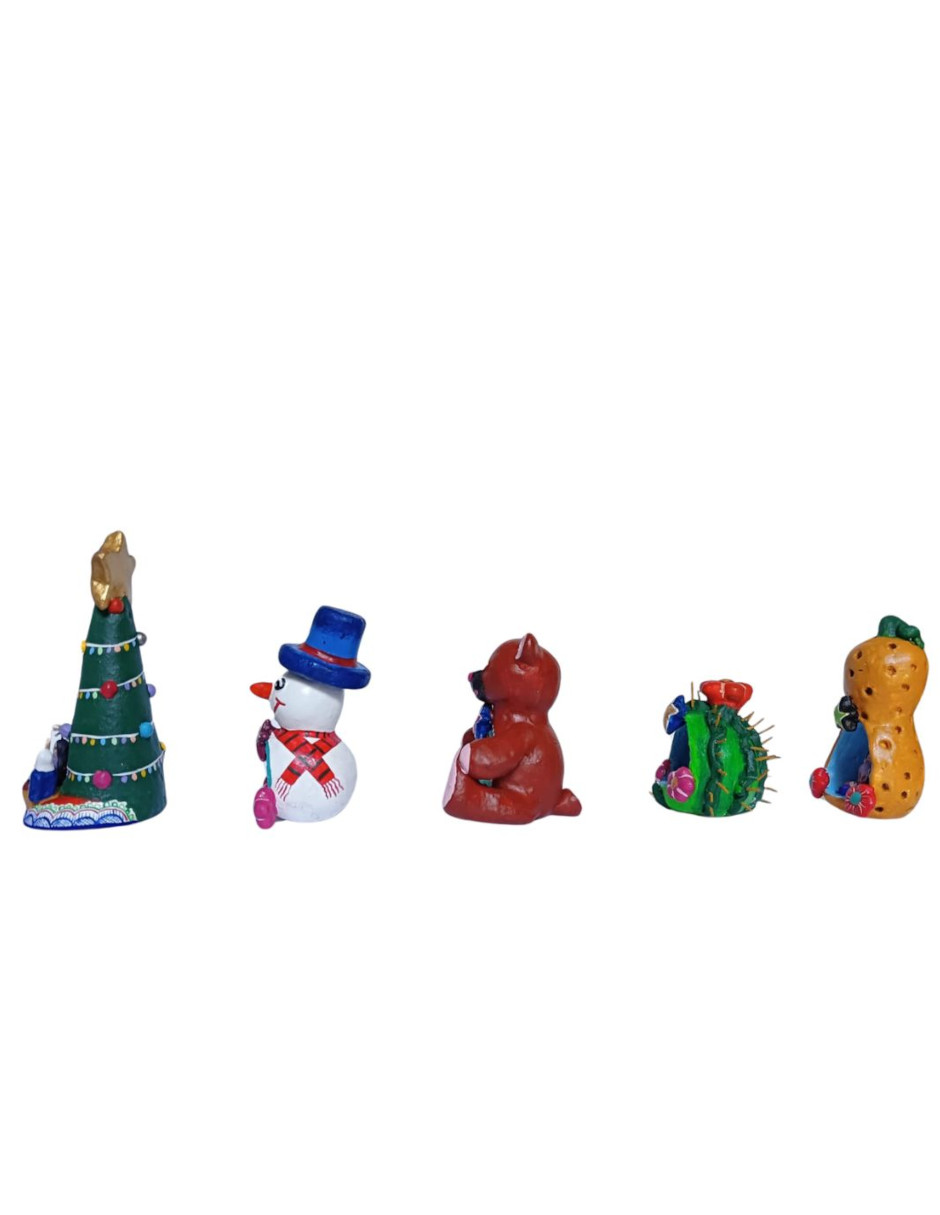 Kit de 5 nacimientos mini con diferentes formas