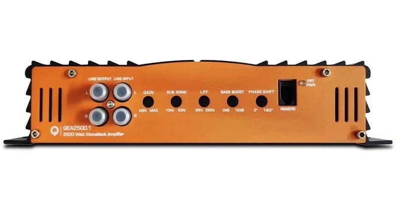 Amplificador Monoblock Quantum QEA2500.1 2500W Clase D.