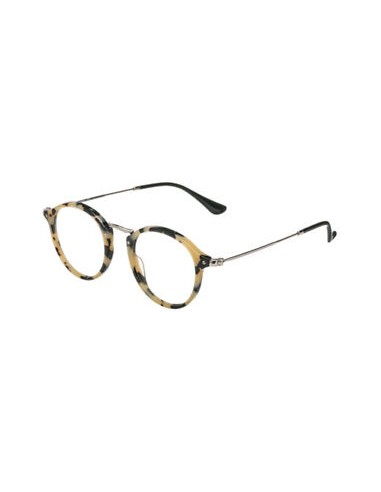 Lentes de sol Ray Ban Rb2447V 5832 Oftalmico Round Fleck Carey Beige Plata