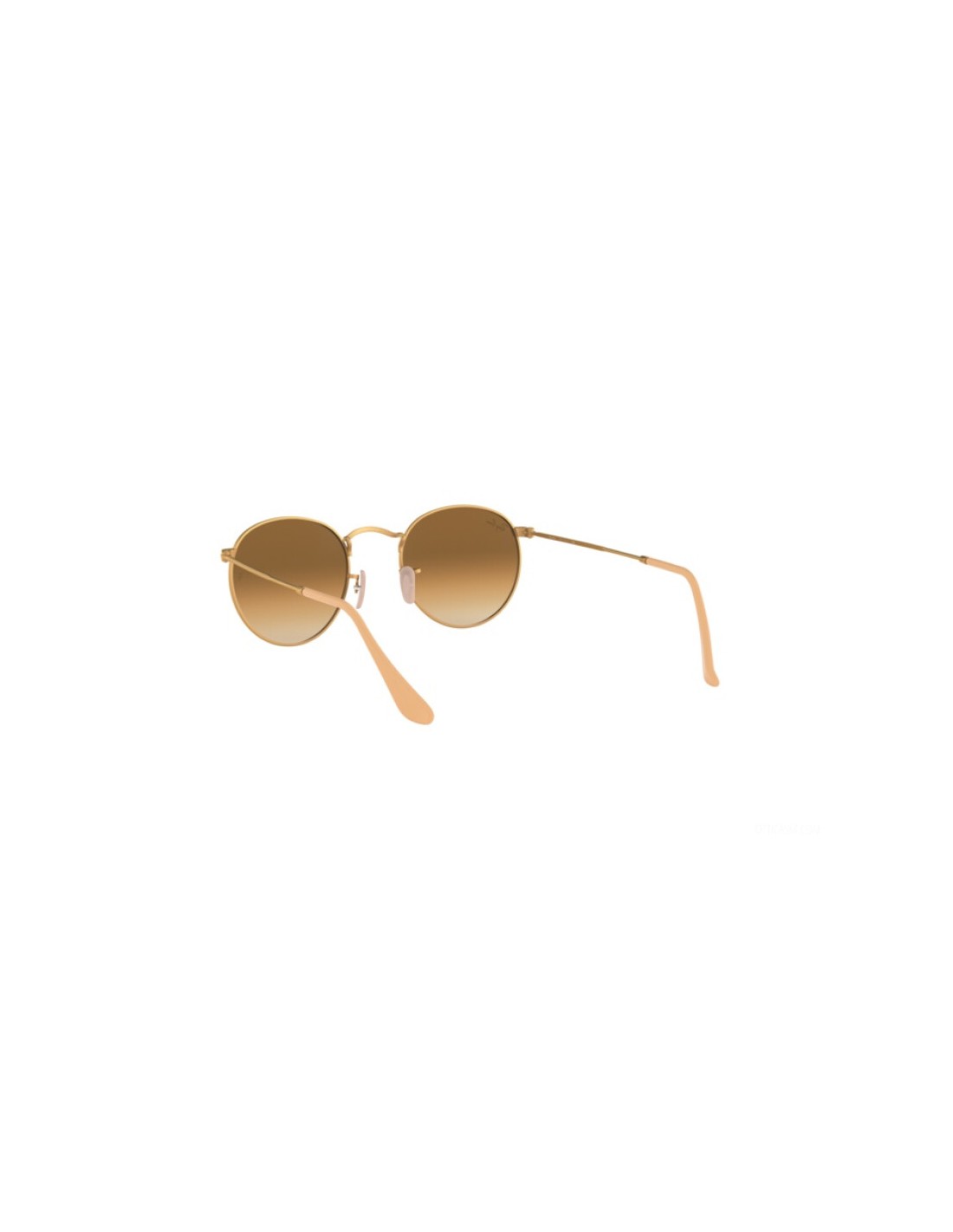 Lentes de sol Ray Ban Rb3447 112/51 Round Metal Cafe Degradado Dorado