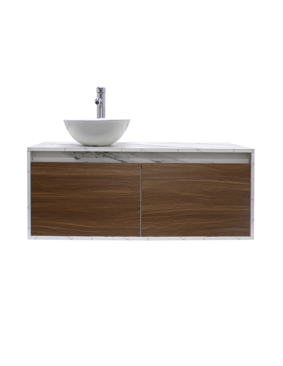 Gabinete Para Baño Luxury Smooth Con Ovalin Y Monomando