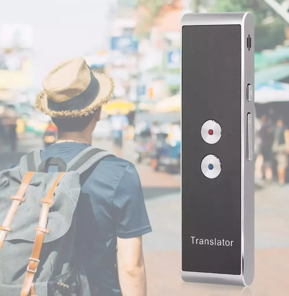 TRADUCTOR DE VOZ INALÁMBRICO EN TIEMPO REAL, TRADUCTOR DE VOZ EN 40 IDIOMAS MULTI INTELIGENTE, TRADUCCIÓN INSTANTÁNEA.