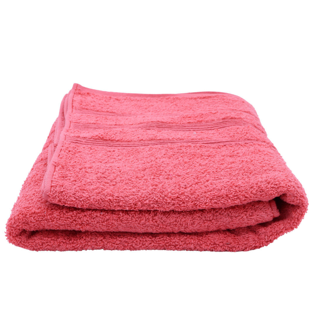 Toallas de baño Grandes de algodón 80%, Juego de 5 Toallas, 600 Gramos por Metro Cuadrado, Colores Vibrantes Secado rápido y superabosrbentes (3 Rayas).