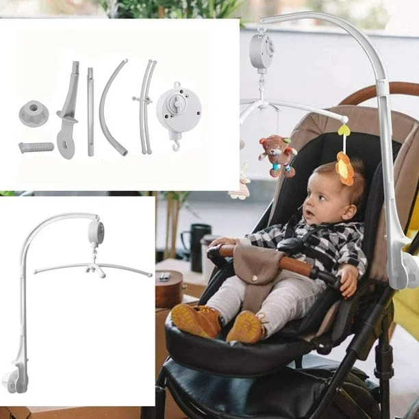 Caja De Música Móvil Wind Up De 26 Pulgadas Para Cuna De Bebe.