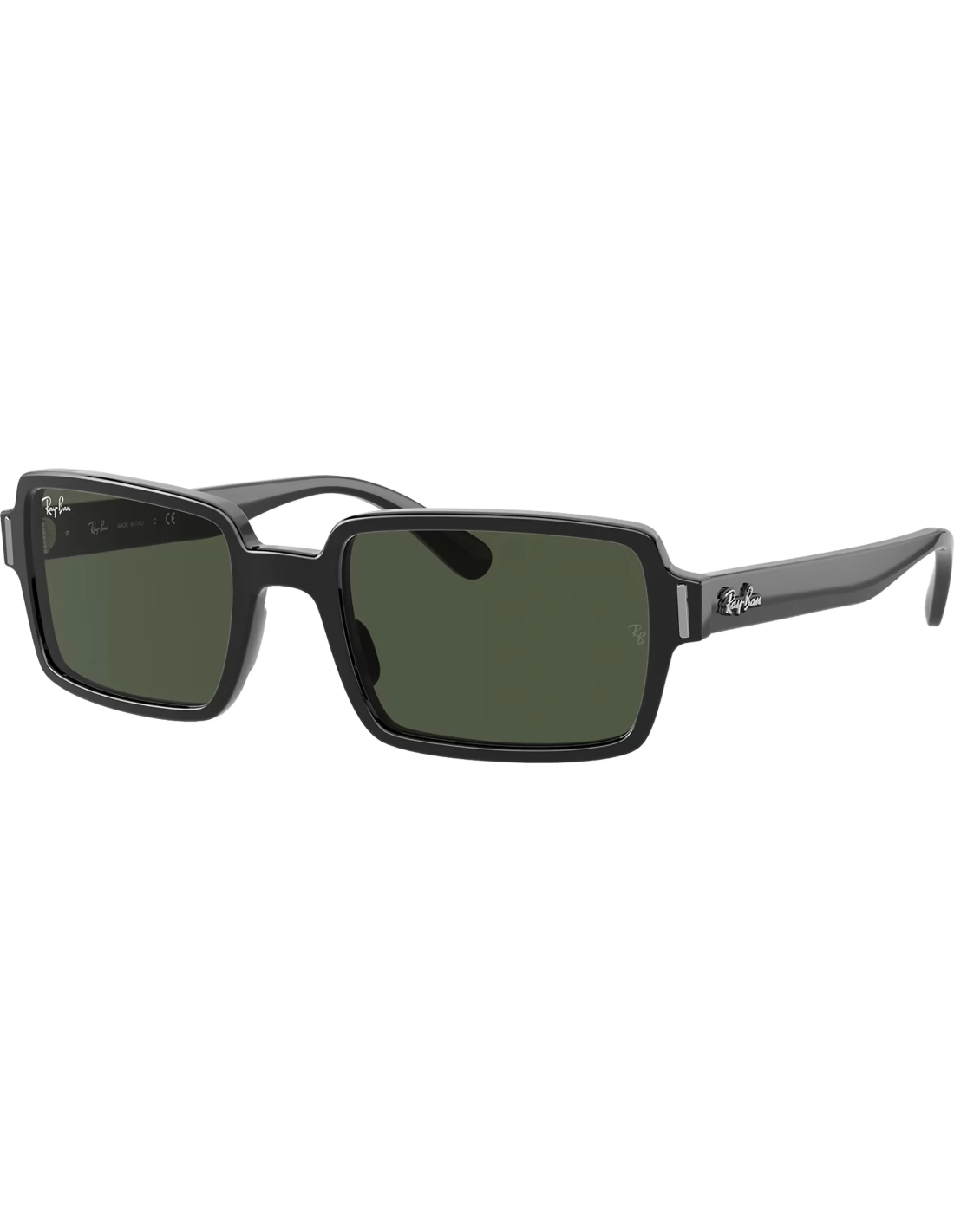 Lentes de sol Ray ban RB2189 901/31 Benji Negro G-15 Plateado Clasico