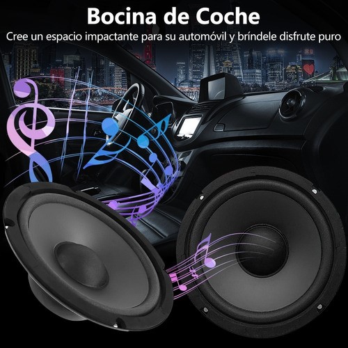 "Juego Bocinas Carro 6.5 Pulgadas 600w Speakers "