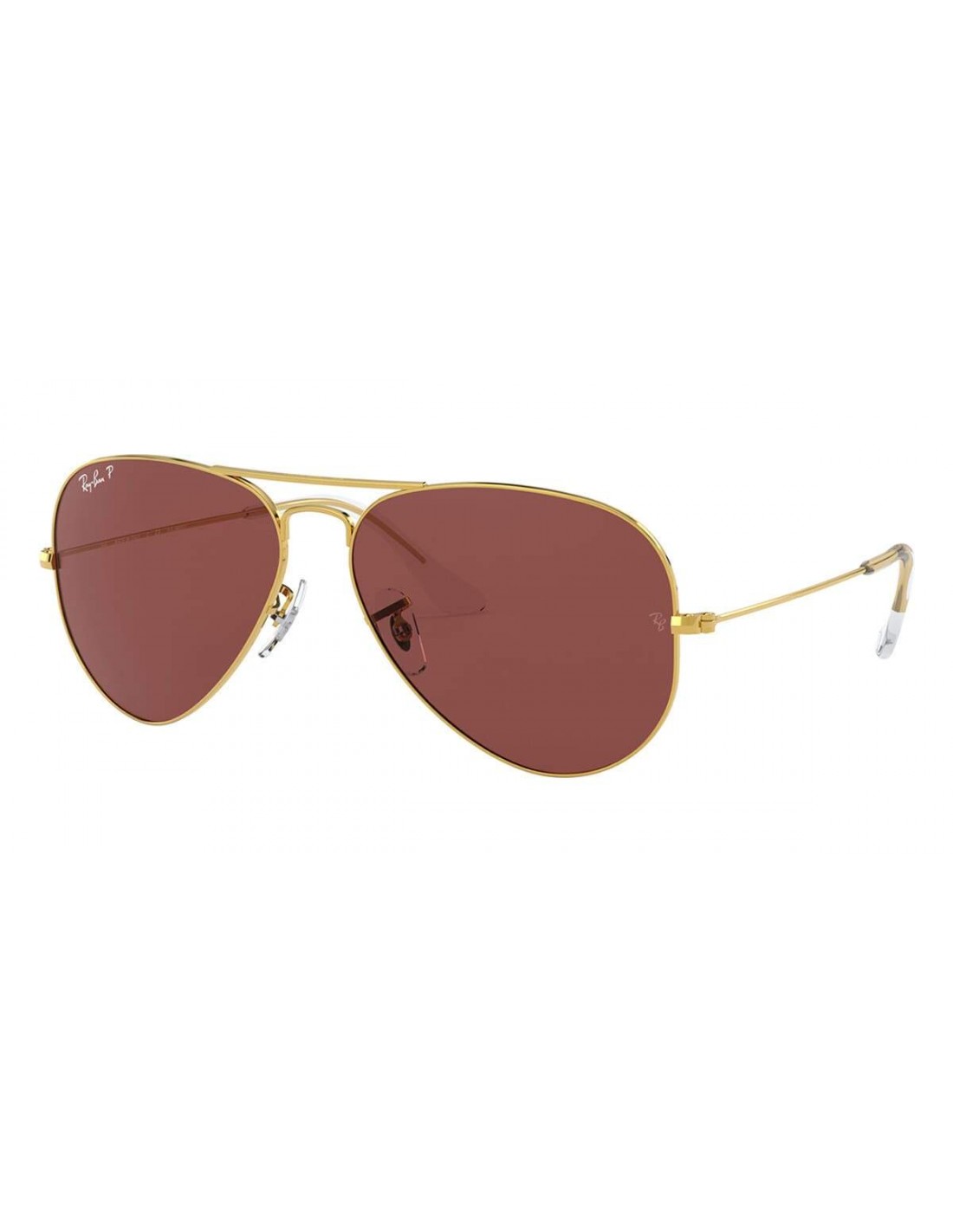 Lentes de sol Ray Ban Rb3025 9196/AF Aviator Pink Legend Polarizado Transparente