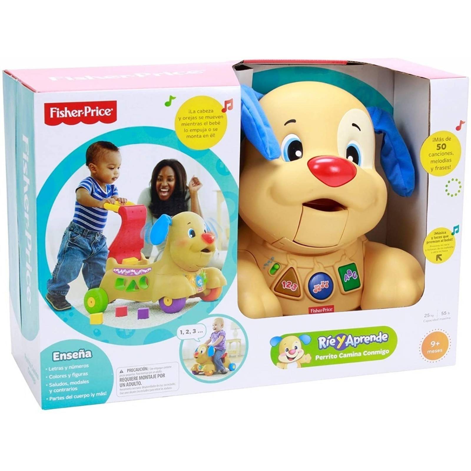 Fisher price Perrito Montable Camina Conmigo Andadera