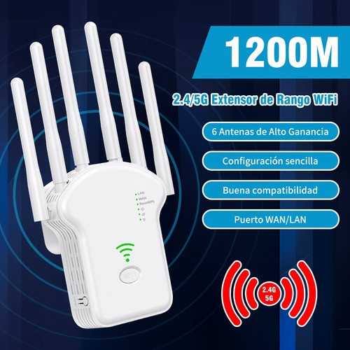 "Repetidor Wifi Ourlife U136 Amplificador De Señal 110-240v Blanco  "