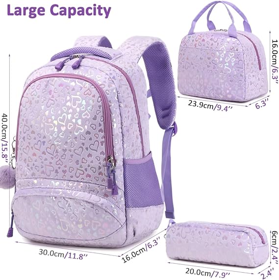 A Mochila Unicornio Niños Impermeable Mochila Escolar Mochila de sirena para niñas Mochilas Infantil Bolso para Chicas Mochila para La Escuela.