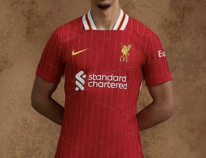 Nuevo! Jersey Liverpool FC 2024/2025 Titular Local Roja Talla L.