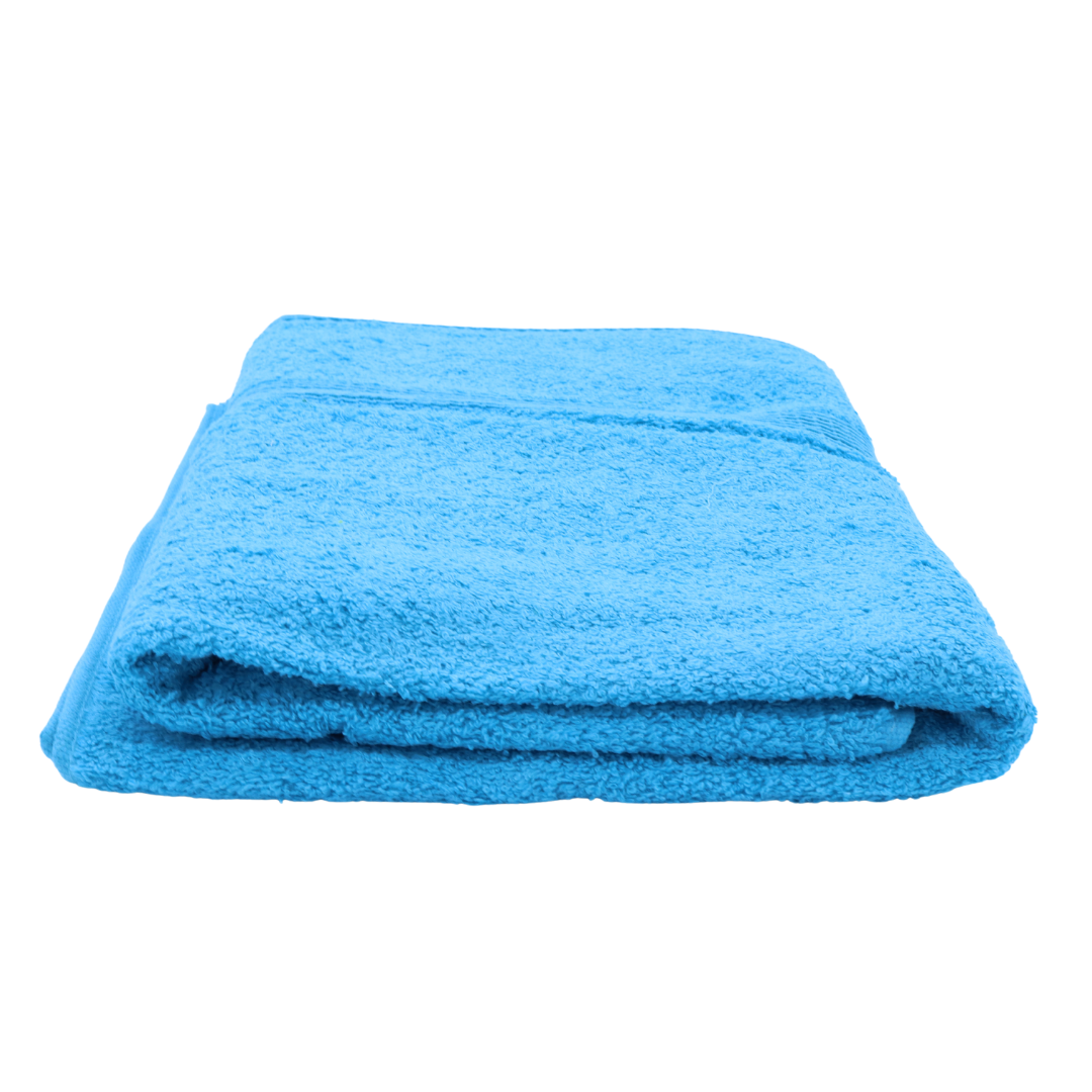 Toallas de baño Grandes de algodón 80%, Juego de 5 Toallas, 600 Gramos por Metro Cuadrado, Colores Vibrantes Secado rápido y superabosrbentes (Cuadros).