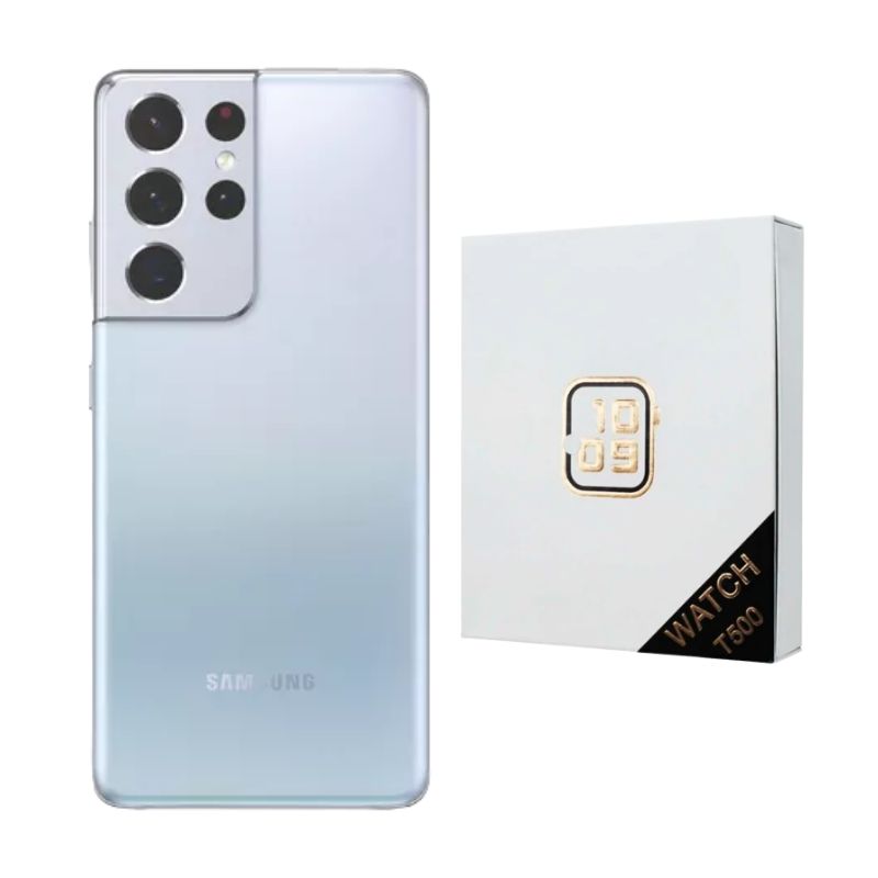 Galaxy S21 Ultra 128GB Plata Reacondicionado Grado A Reloj Genérico