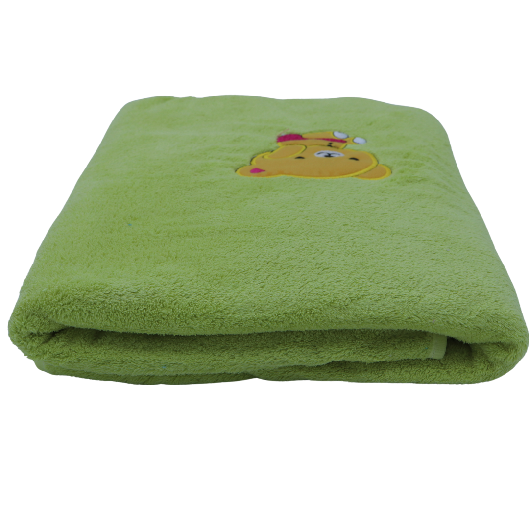 Juego de 3 Toallas de Baño Niño, 70 * 140cm Toalla de Baño para Bebe Microfibra, Suave y Absorbente Toalla de Baño para Manta, para Niños Pequeños,Toalla (Morado Verde y Azul).
