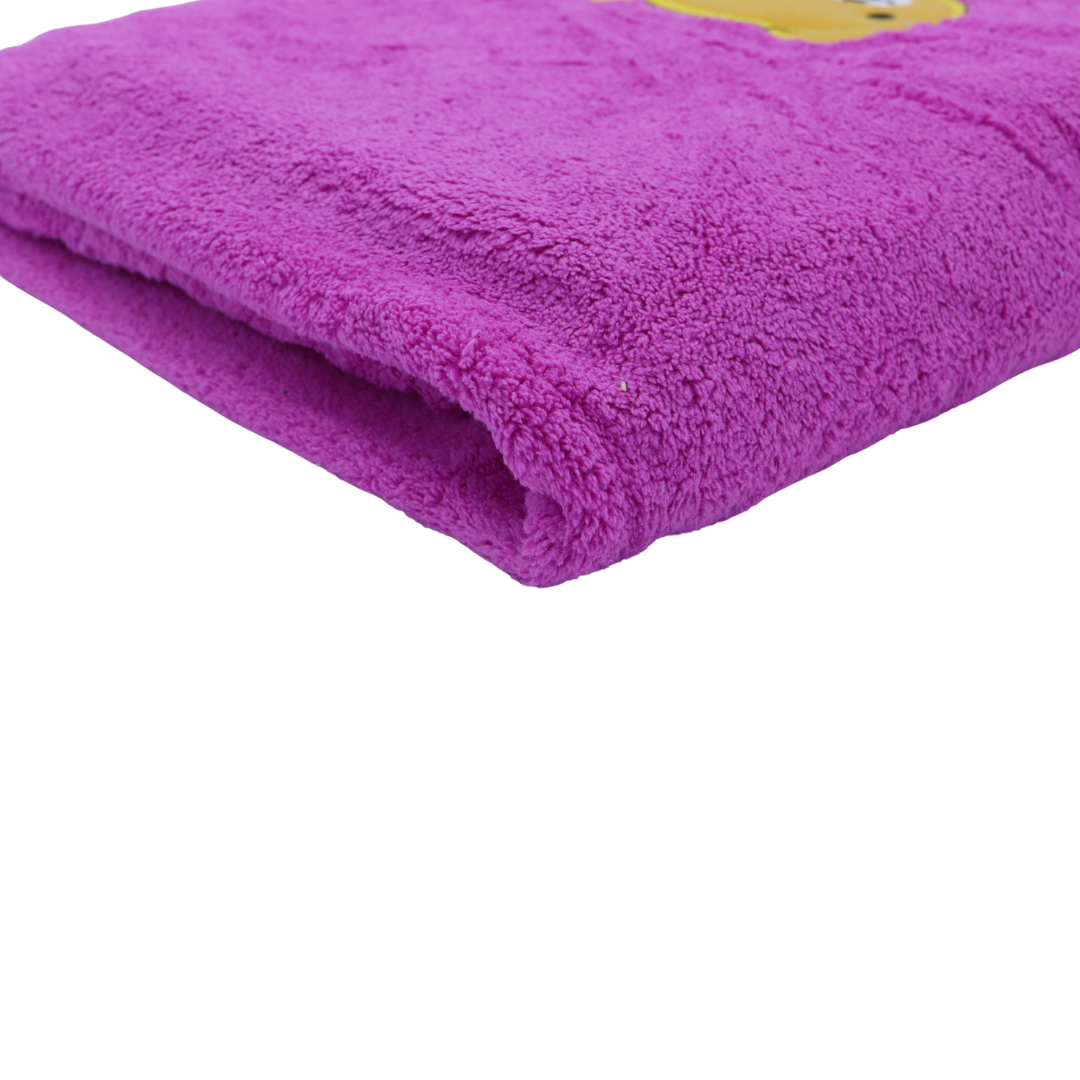 Juego de 3 Toallas de Baño Niño, 70 * 140cm Toalla de Baño para Bebe Microfibra, Suave y Absorbente Toalla de Baño para Manta, para Niños Pequeños,Toalla (Morado Verde y Azul).