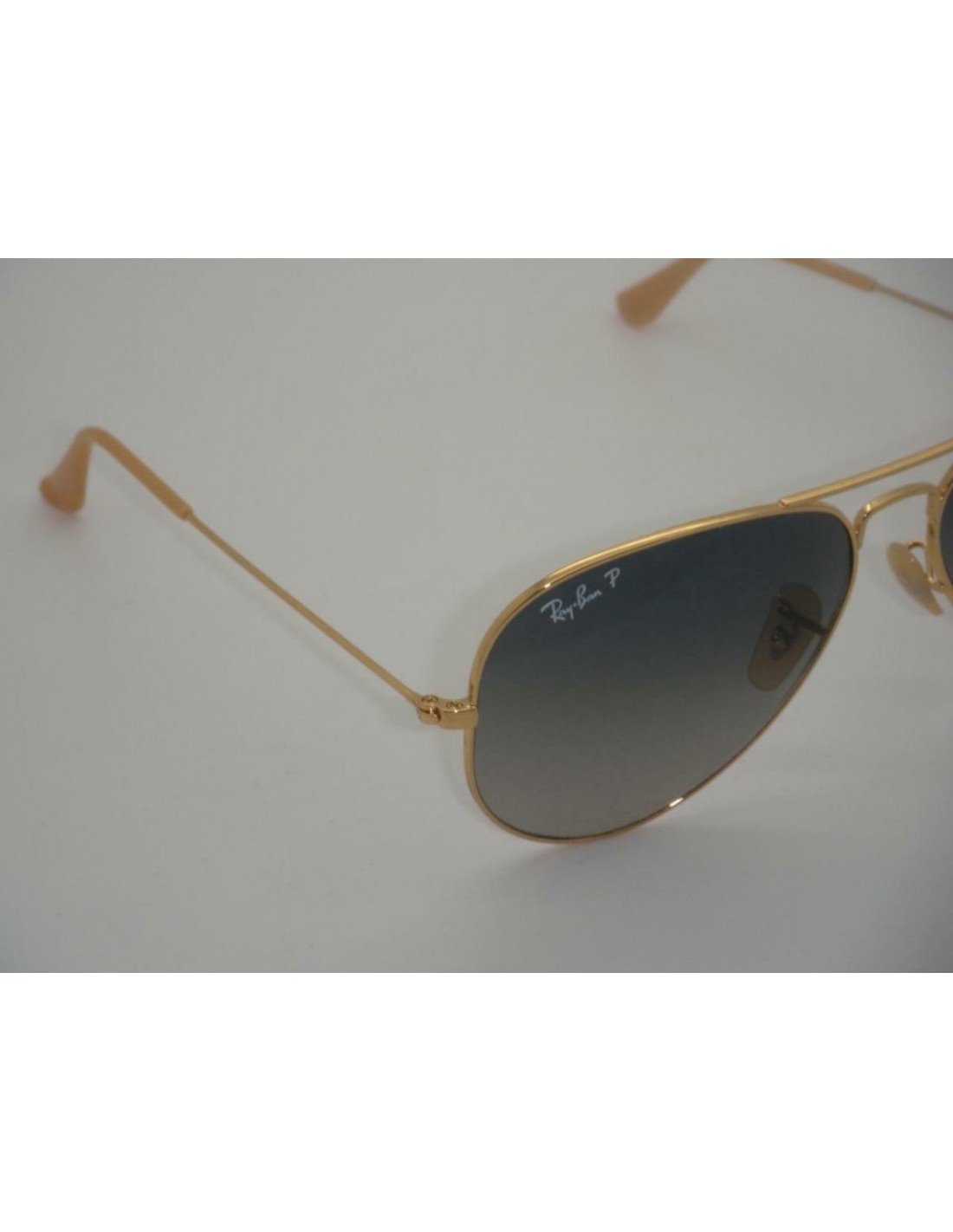 Lentes de sol Ray Ban Rb3025 001/78 Aviator Polarizado Azul Degradado