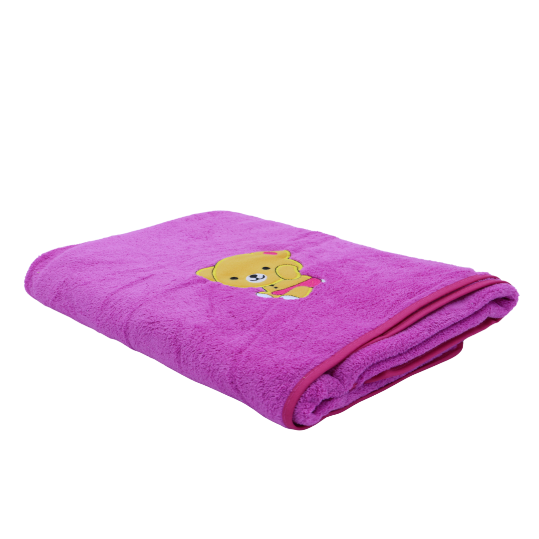 Juego de 3 Toallas de Baño Niño, 70 * 140cm Toalla de Baño para Bebe Microfibra, Suave y Absorbente Toalla de Baño para Manta, para Niños Pequeños,Toalla (Morado Verde y Azul).