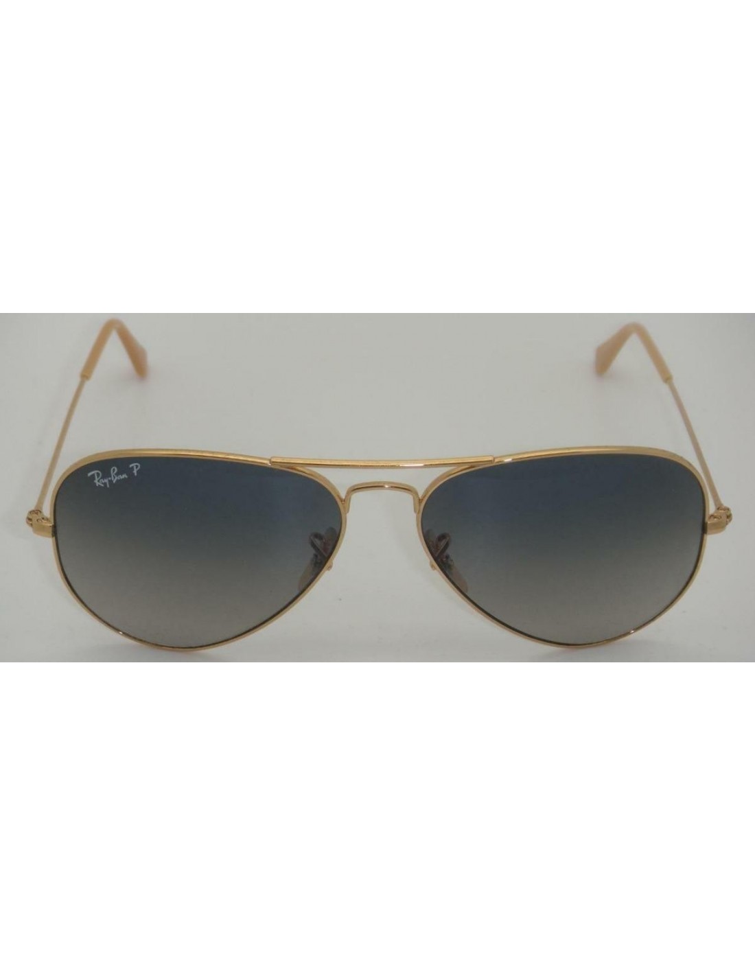 Lentes de sol Ray Ban Rb3025 001/78 Aviator Polarizado Azul Degradado
