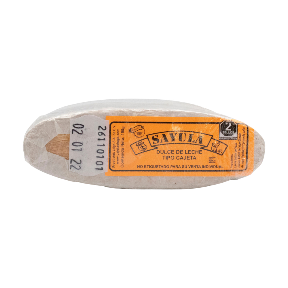 Cajeta Sayula Lugo Paquete Madera Mini De 40g Artesanal 20pz 