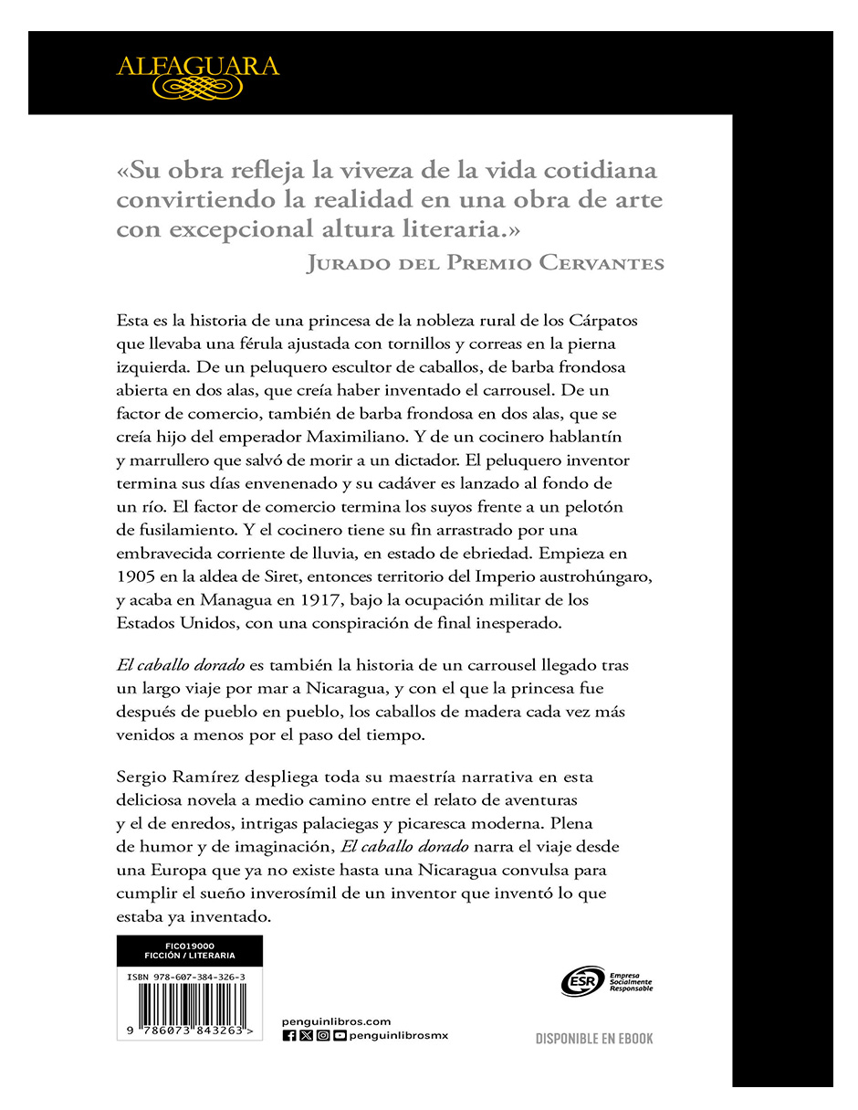 Libro El Caballo Dorado.