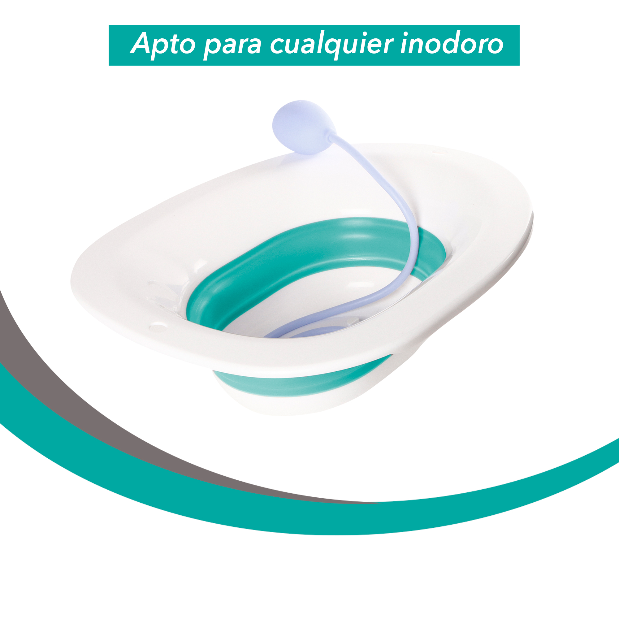 Kit De Baño Para Hemorroides Asiento De Inodoro Bidet Masaje AQUA