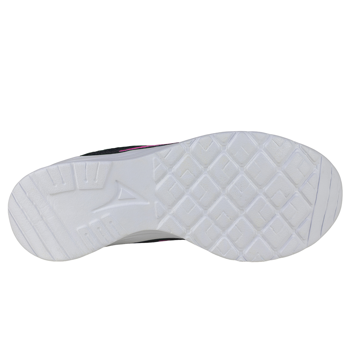 Tenis Running Mujer Pirma Sport 0248 Negro Fiusha Para Trotar.