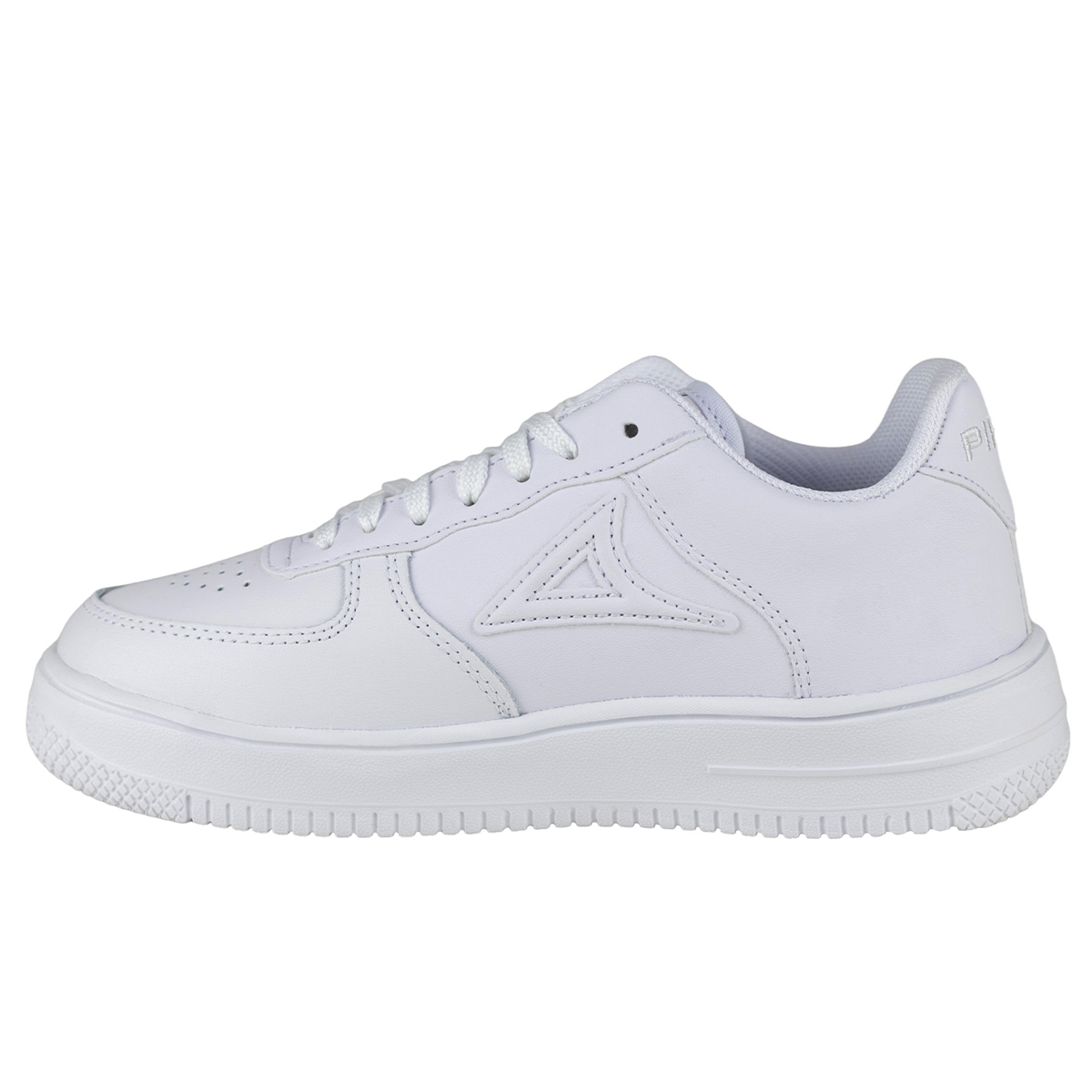 Tenis Urbano De Plataforma Blanco Pirma Hombre Mujer 5002 Sintéticos Originales 