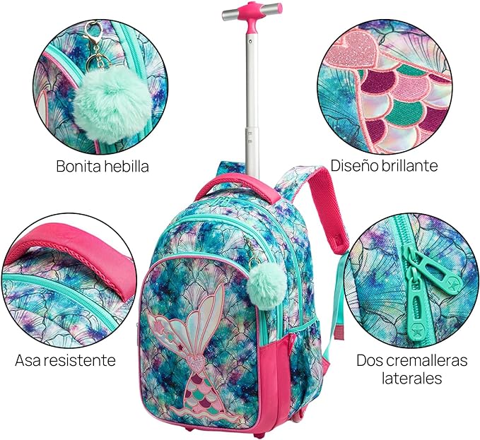 Mochilas brillantes para niñas sales