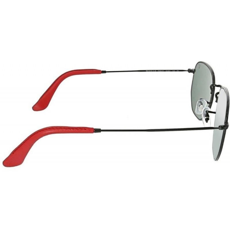 Lentes de sol Ray Ban Rb3548nm F00931 Hexagonal Scuderia Ferrari Negro G15