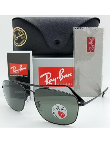 Lentes de sol Ray Ban Rb3560 002/58 The Colonel Polarizado G-15 Negro