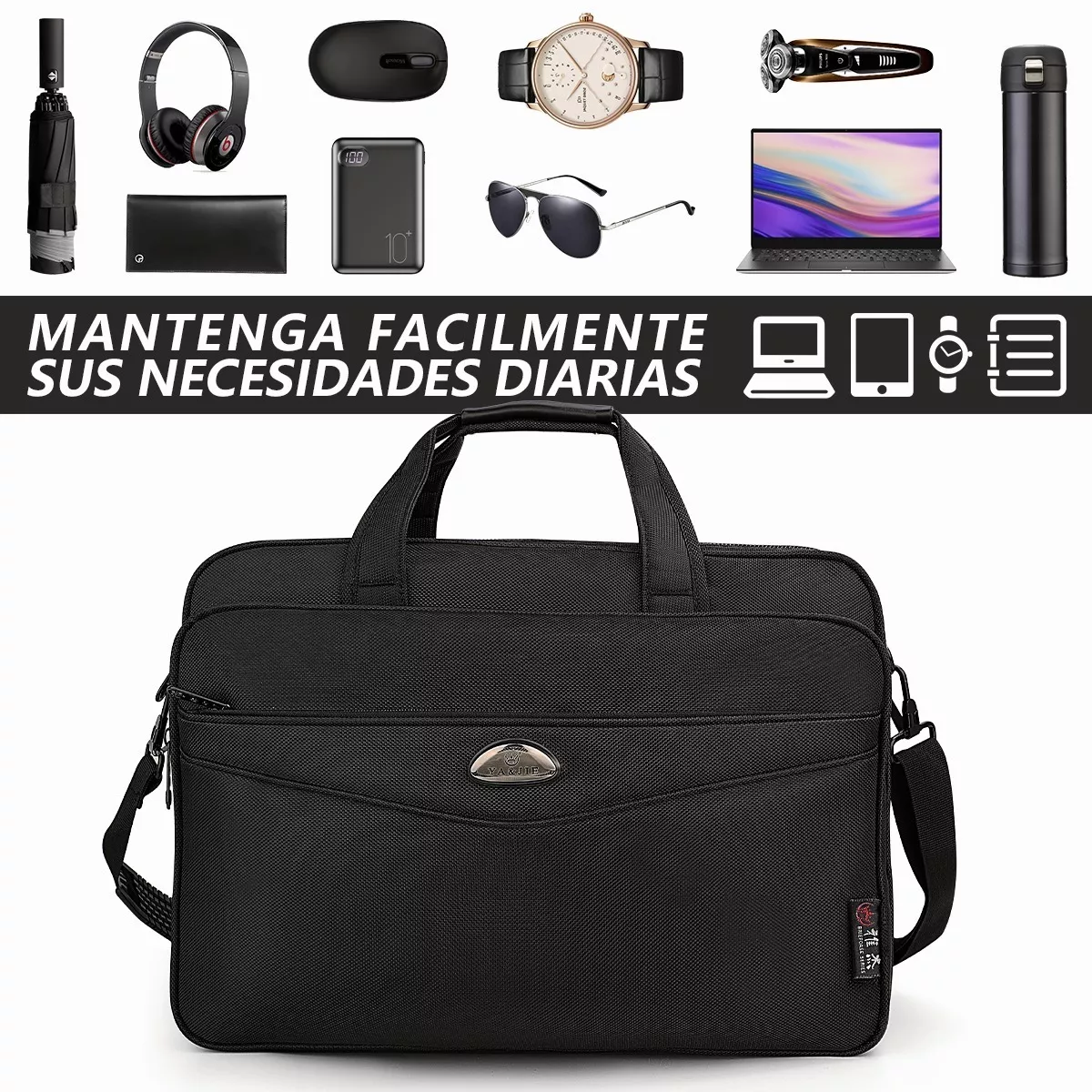 Portafolio Maletín Para Laptop Ejecutivo Crossbody.