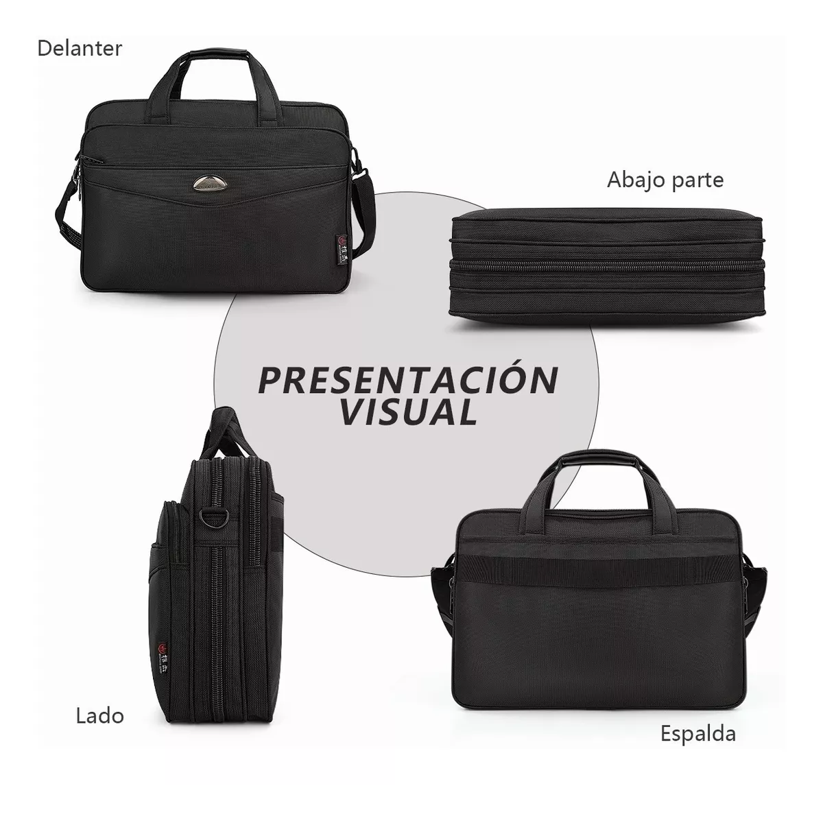 Portafolio Maletín Para Laptop Ejecutivo Crossbody.