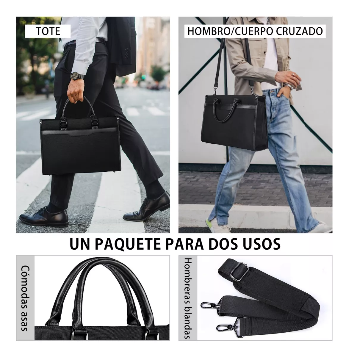Maletin Para Laptop Portafolio Laptop 15.6 Inch Impermeable.