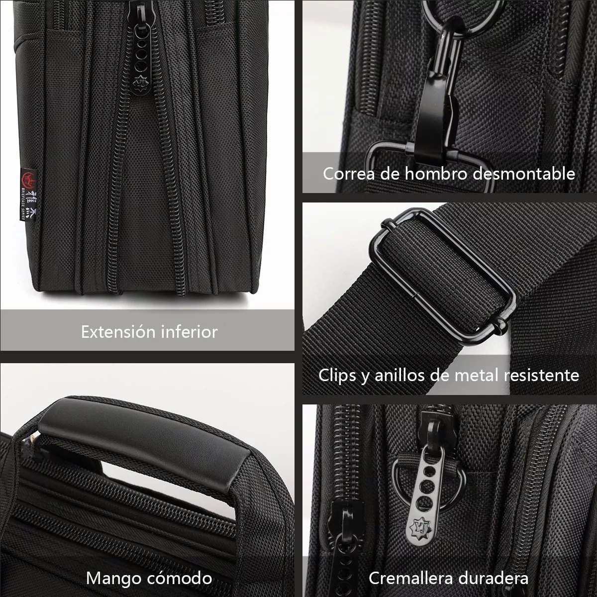 Portafolio Maletín Para Laptop Ejecutivo Crossbody.
