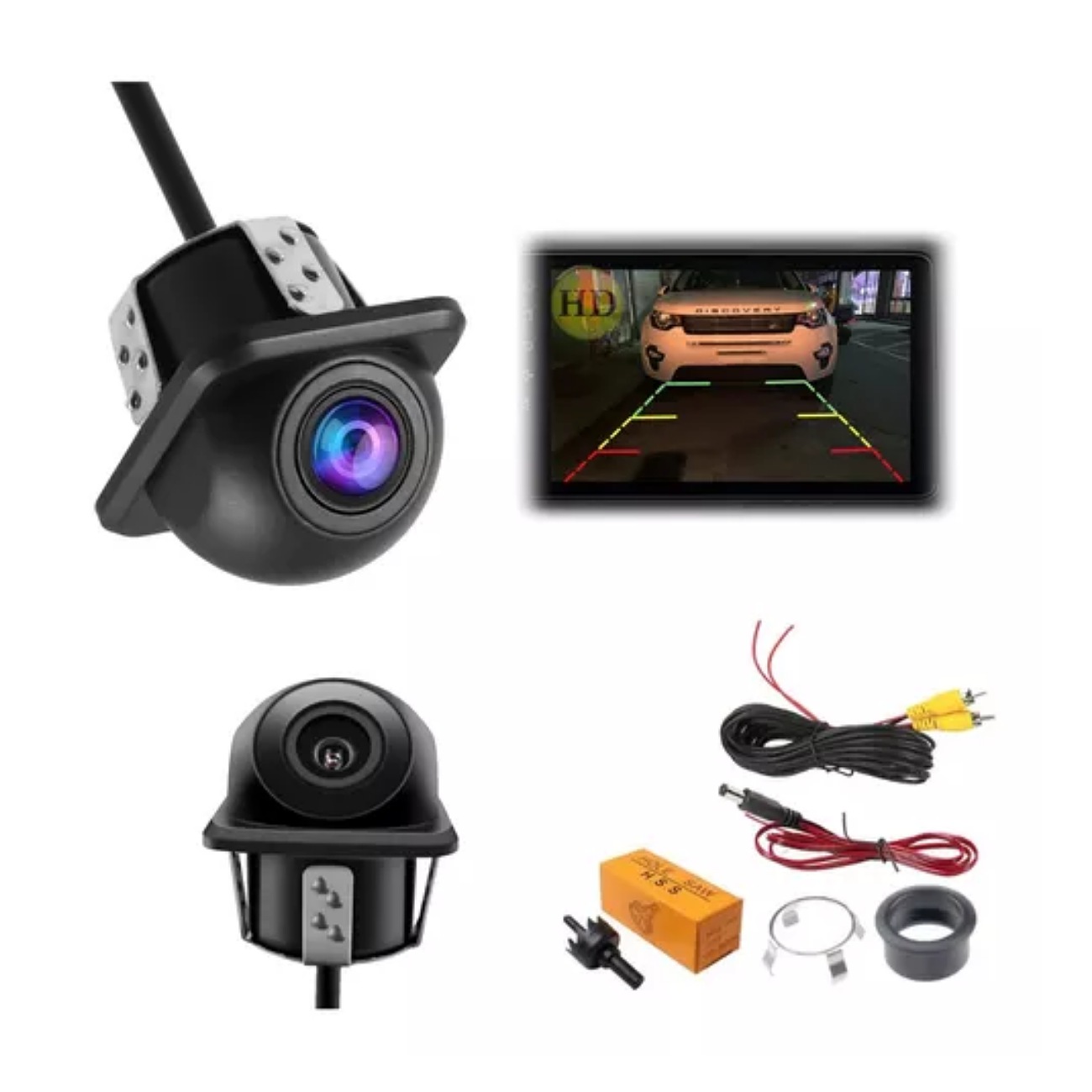 Camara De Reversa Universal Impermeable Accesorios 170° Hd