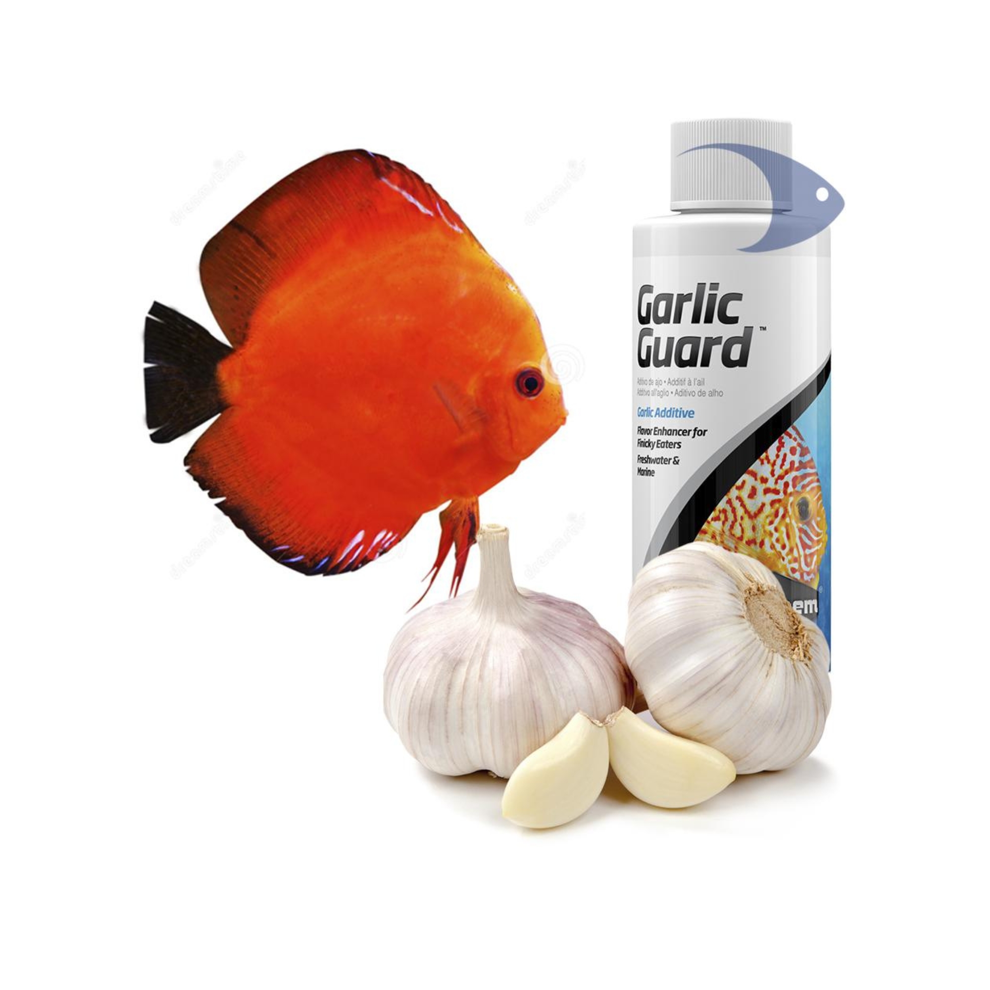 Medicamento garlic guard seachem 500 ml .