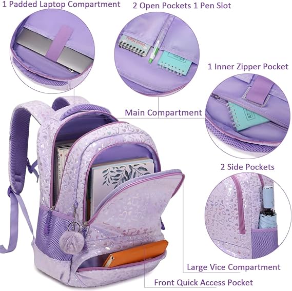A Mochila Unicornio Niños Impermeable Mochila Escolar Mochila de sirena para niñas Mochilas Infantil Bolso para Chicas Mochila para La Escuela.