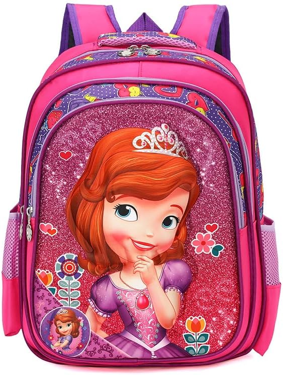 A Mochilas Escolares para Ninas de Primaria 3 Piezas Gran Capacidad Mochila Infantil Adolescentes con Fiambrera