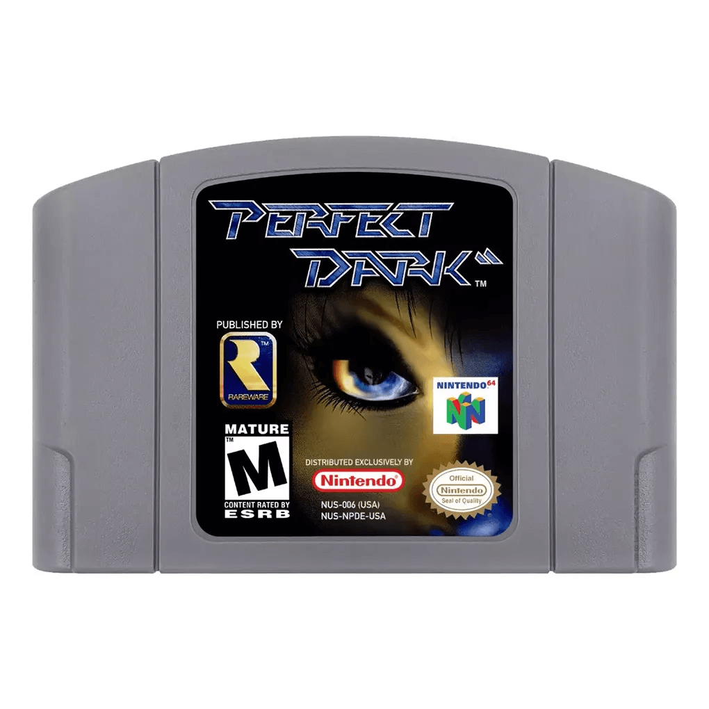 Perfect Dark N64 Físico En Caja Con Manual Nintendo 64