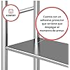 A Komfort Repisa de Baño de Acero Inoxidable | 3 Niveles | Acero Inoxidable con capa exterior cromado para baño.