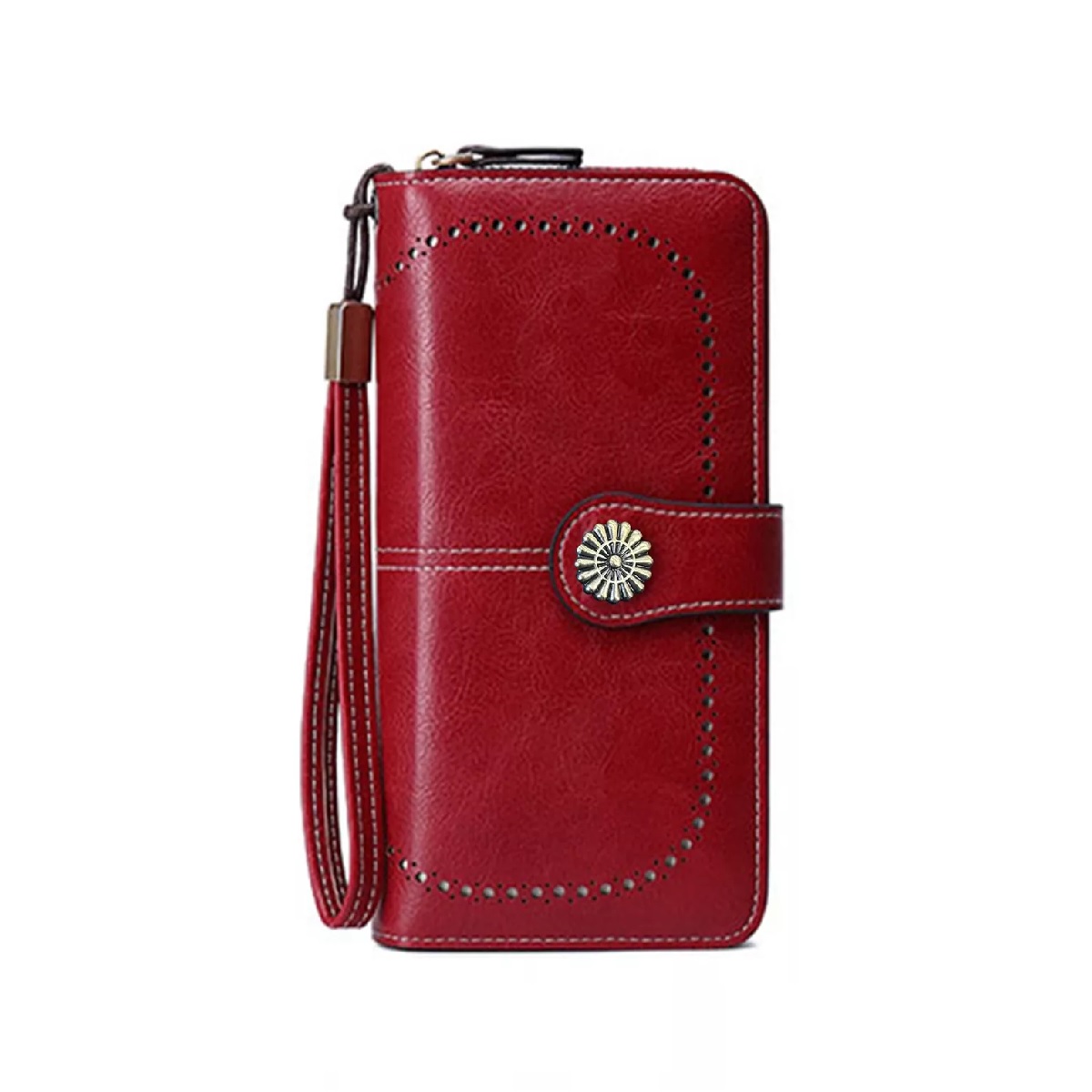 Cartera Para Mujer Gran Capacidad Rojo