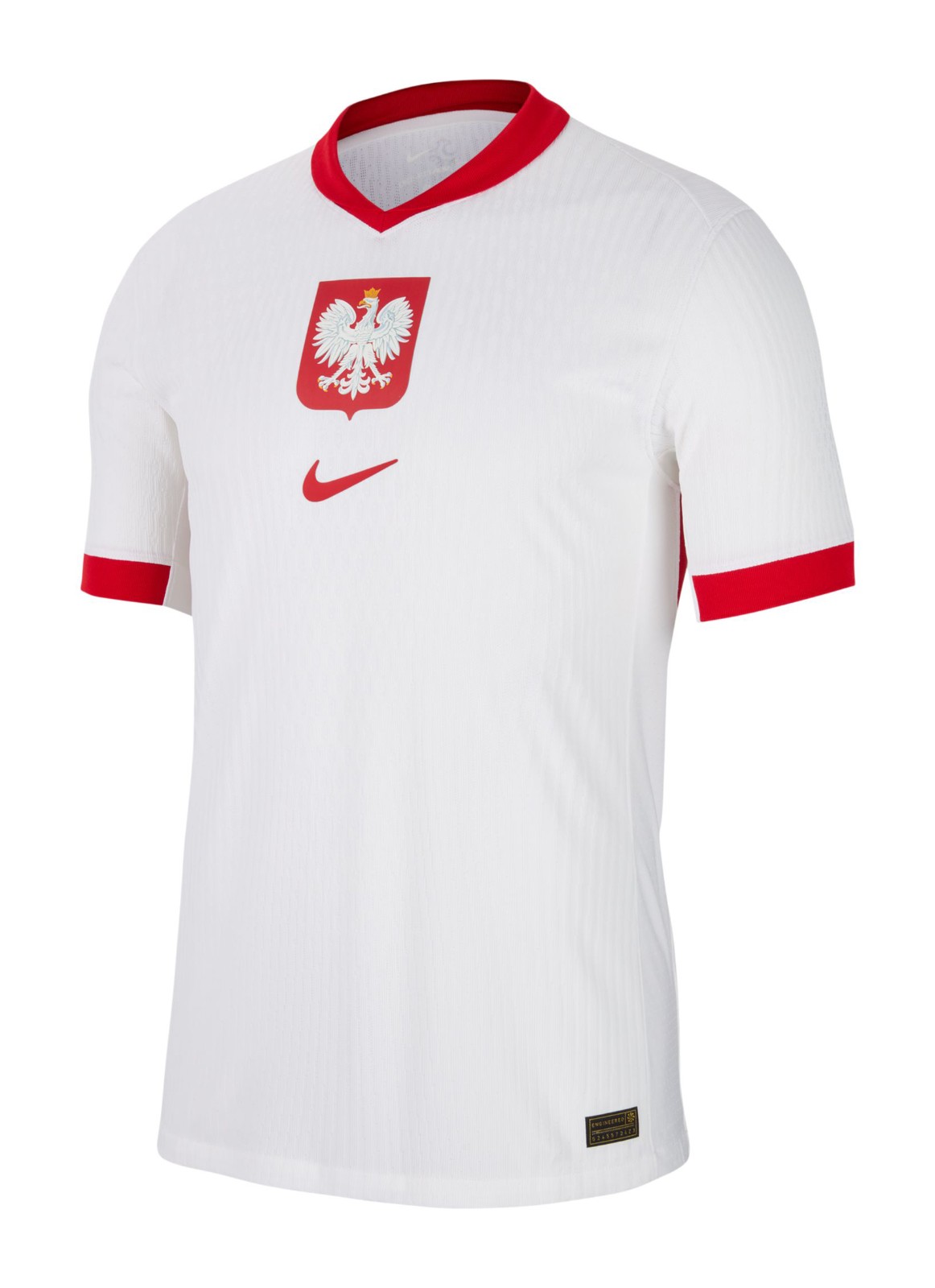 Nuevo! Jersey Polonia Eurocopa 2024/2025 Titular Blanca Local Talla M.