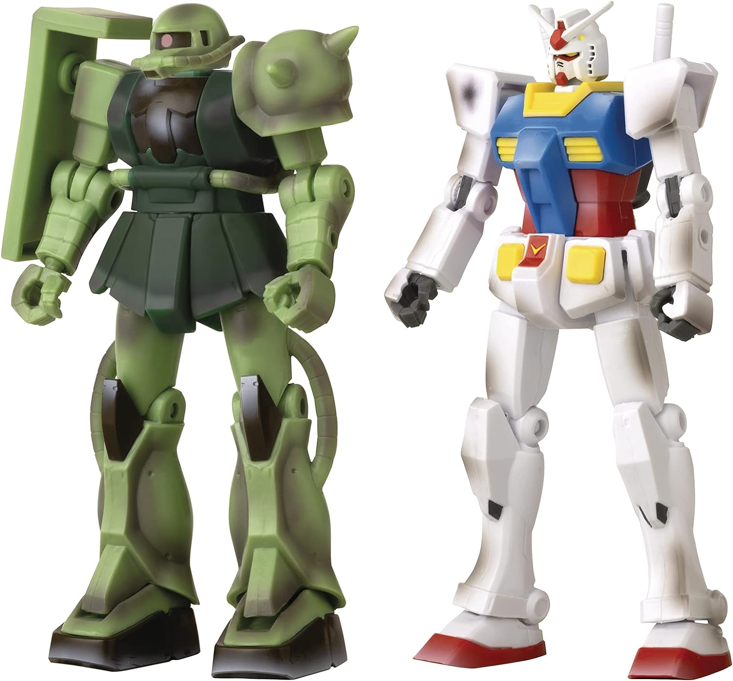 Bandai Figura Exclusive Gundam Infinity Epic Battle RX-78 & Zaku