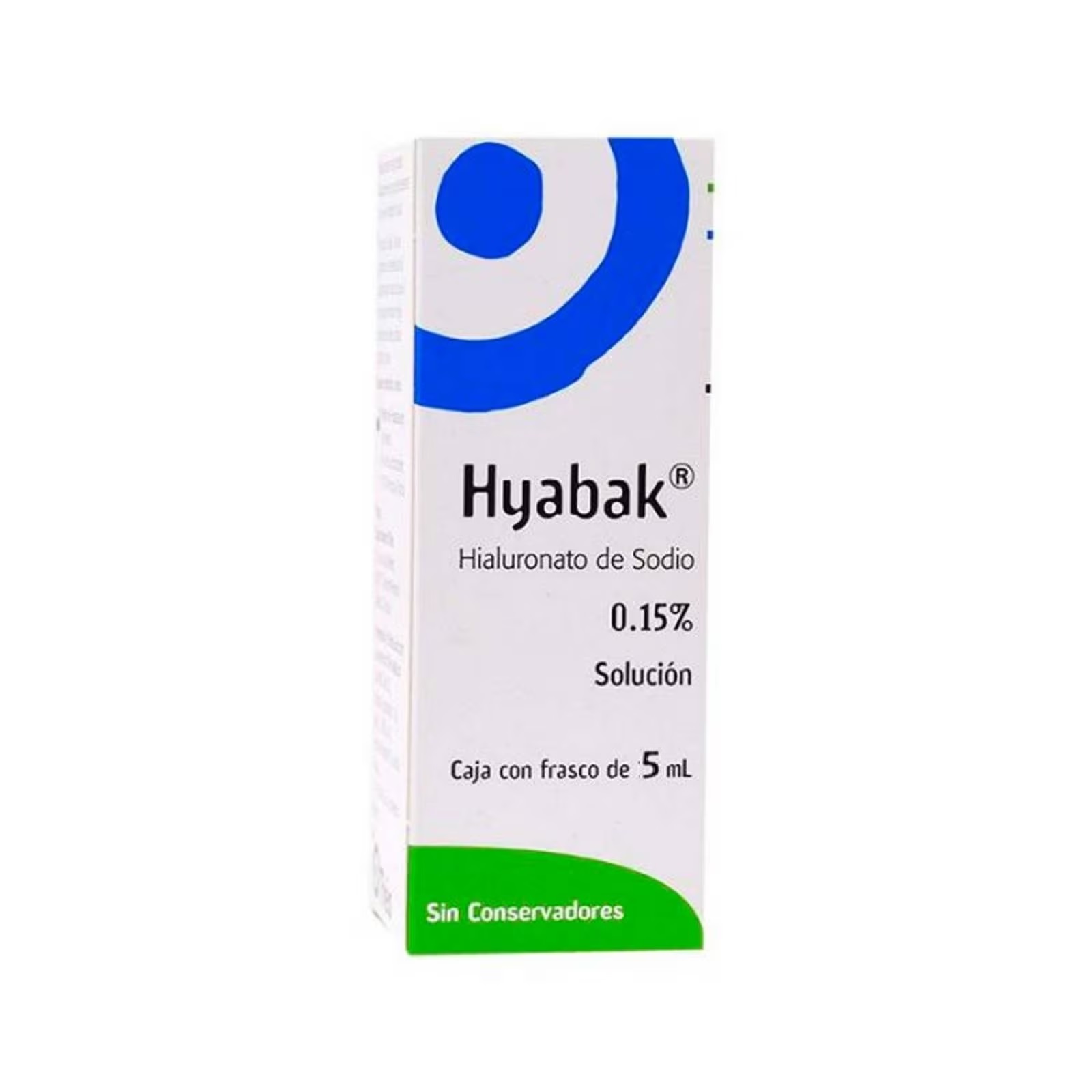 HYABAK 0.15% SOLUCION OFTALMICA 5 ML