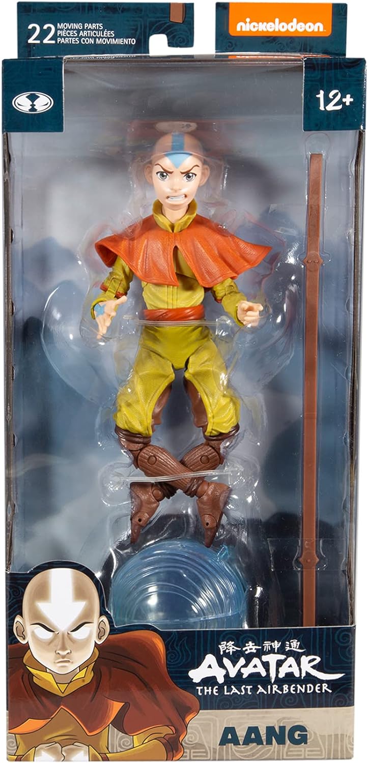 McFarlane Figura Avatar The Last Airbender Ang Scooter Aire Planeador